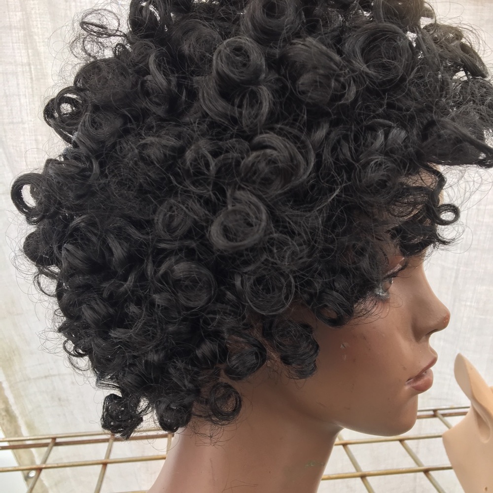 Black Afro wig